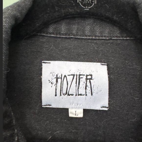 Official Hozier Lost In A Haze Denim Jacket - Picture 3 of 6
